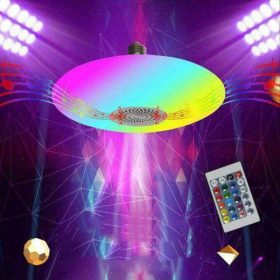 UFO Bulb With Party Speaker 48 Watt With Remote