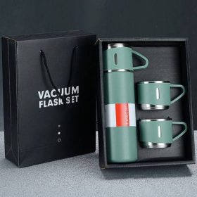 Premium vacuum flask with free 2 unit cut